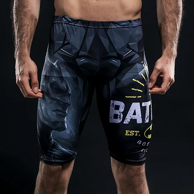 Compression Shorts Men Fashion Jogger Shorts Plus Size Bodybuilding