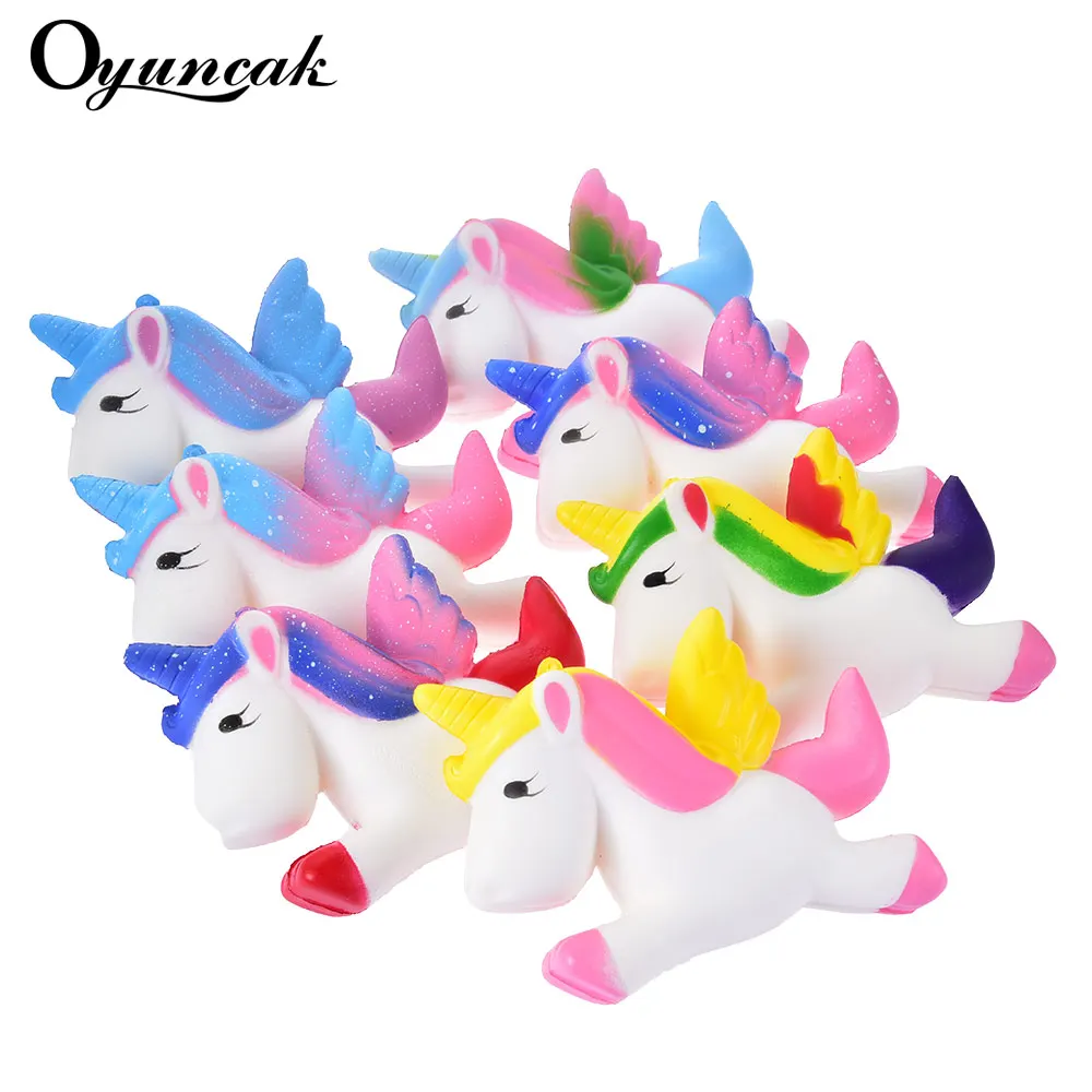 Oyuncak Squishy Unicorn Squishe Antistress Novelty Gag