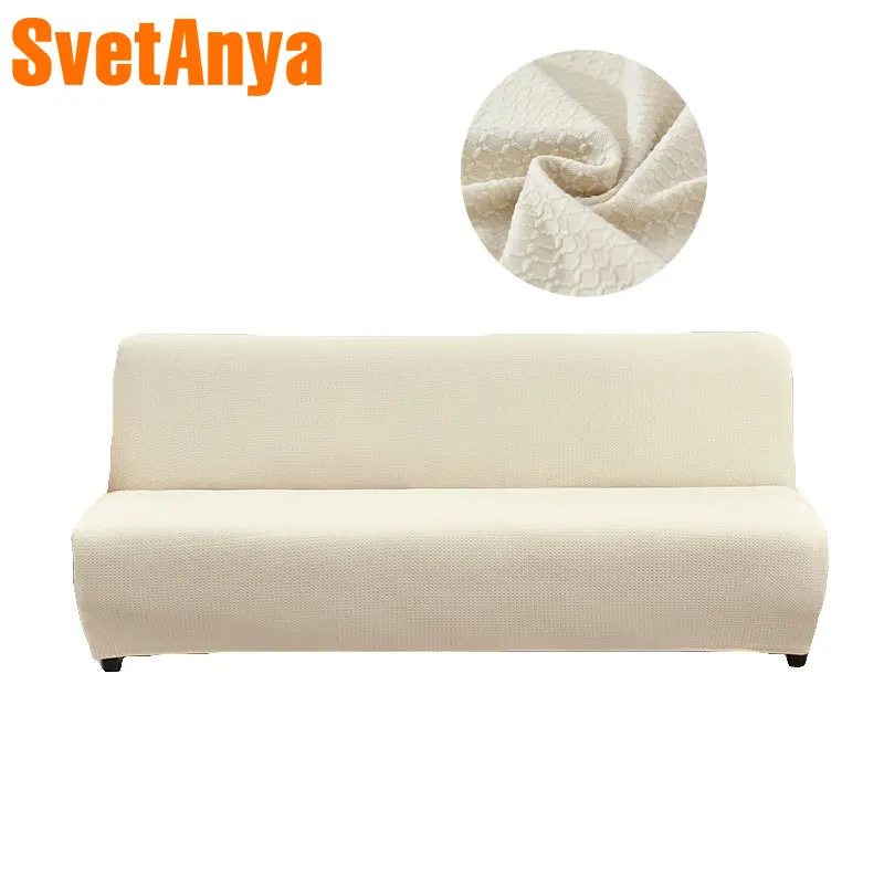 

2018 Japanese Simple Solid Stretch Elastic 160-190cm No Armrest Sofa Cover Slip Cover Polyester/Spandex Living Room