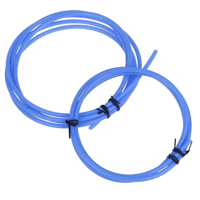 2/1 м PTFE трубы 3D принтеры части J-head Hotend Боуден экструдер 2X4 мм(внутренний диаметр 0,0" внешний 0,16") трубка