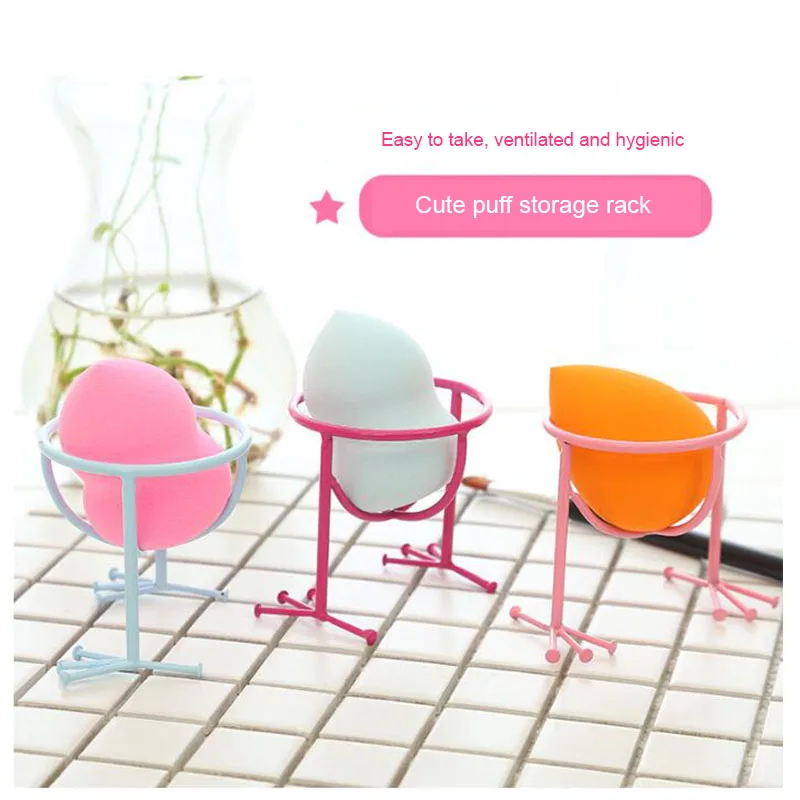 Drying Sponge Puff Storage Rack Makeup Sponge Esponja Maquiagem Beauty Cosmetics for make-up store Air dried Egg Bracket
Drying Sponge Puff Storage Rack Makeup Sponge Esponja Maquiagem Beauty Cosmetics for make-up store Air dried Egg Bracket