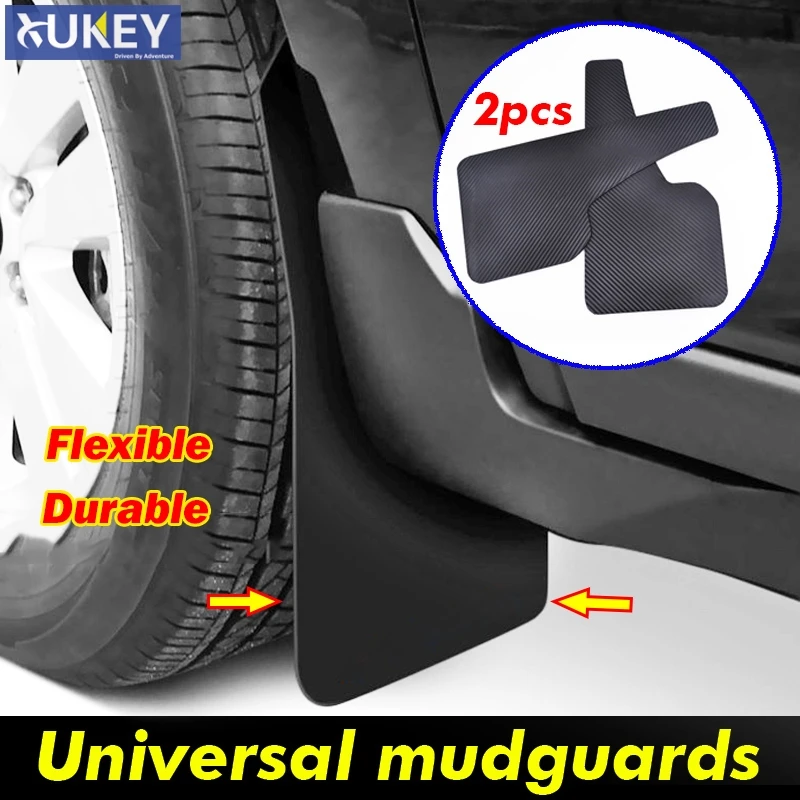 

2Pcs/Set Universal Mudflaps Mud Flaps Flap Splash Guards Mudguards Car Auto Van SUV Pickup Trucks Wheel Fender Front Rear