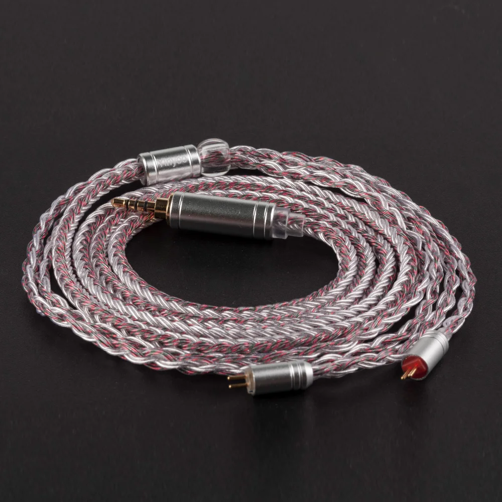  Yinyoo 16 Core High Purity Silver Plated Cable 2.5/3.5/4.4MM With MMCX/2PIN/QDC Connector ZS10 Pro 