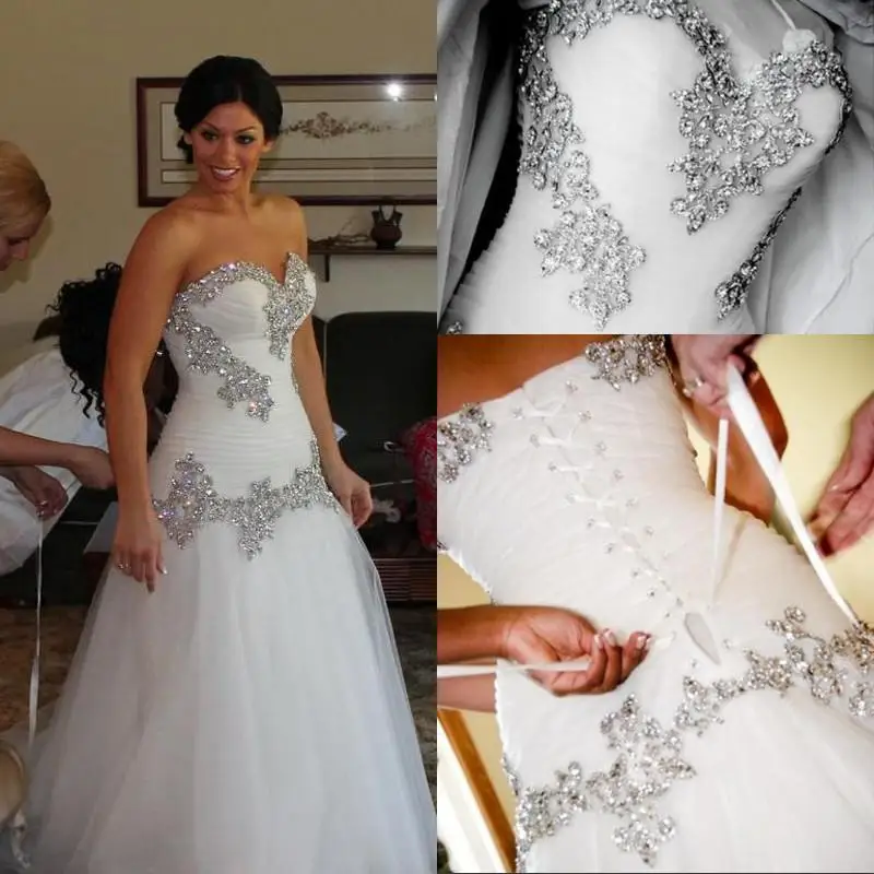 wholesale 2016 pnina tornai wedding dress vintage a line sweetheart