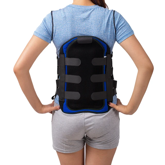 American Style Lumbar Sacral Back Brace Lumbosacral Corset Spinal