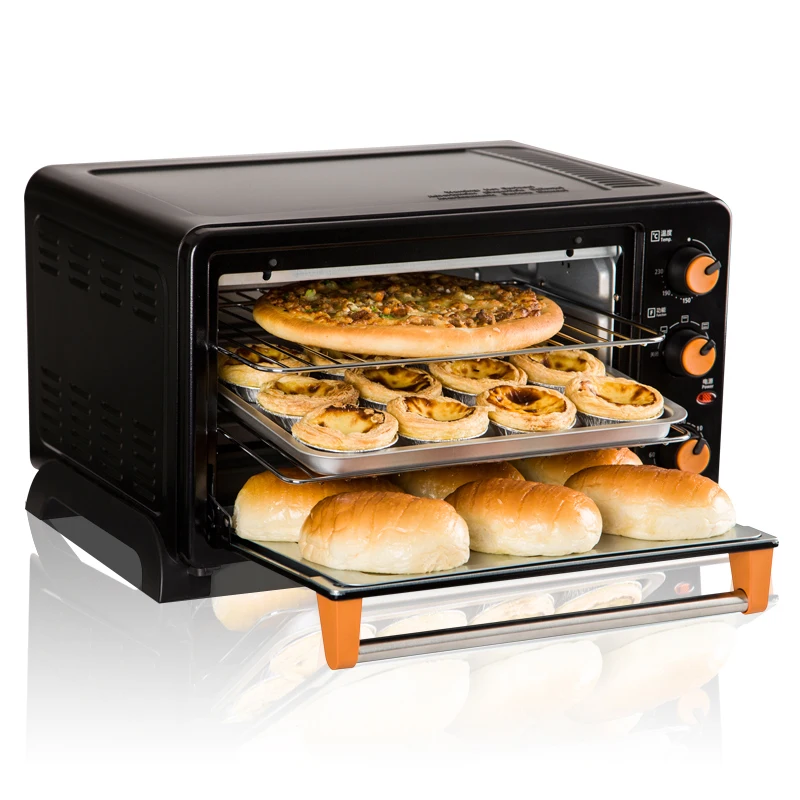 1500w Multi Function Electric Single Oven Home Baking Cake Mini 25L 