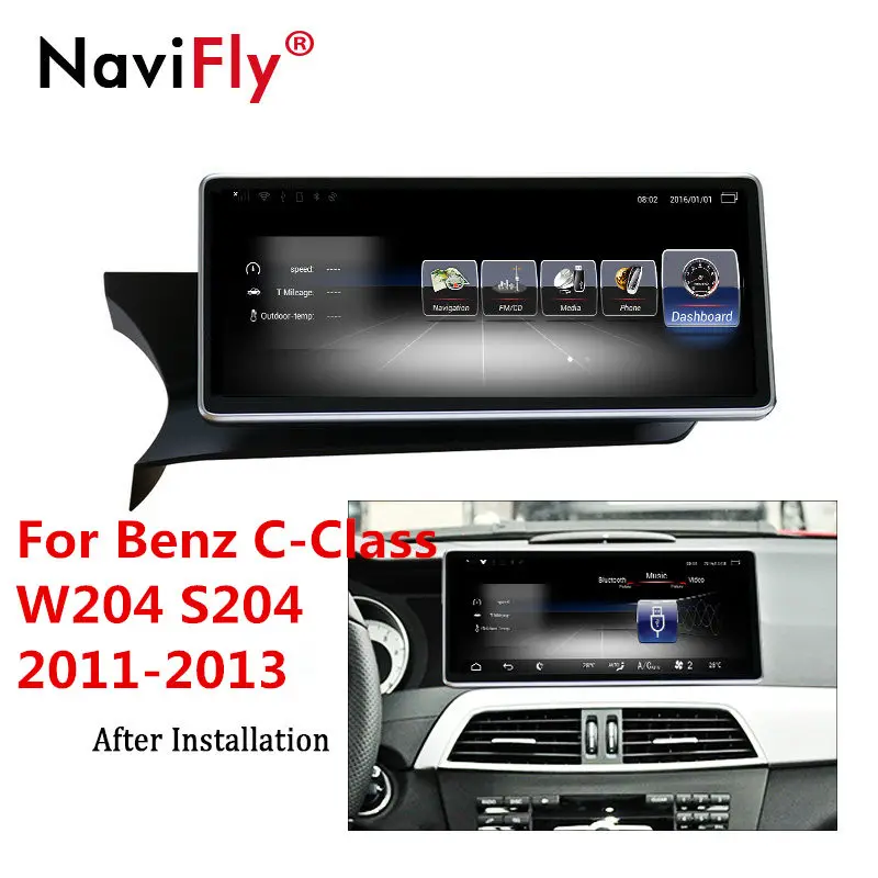 

Free shipping 4G LTE 3+32G Android Car radio GPS Navigation For Mercedes Benz C-Class W204 S204 2011 2012 2013 multimedia player