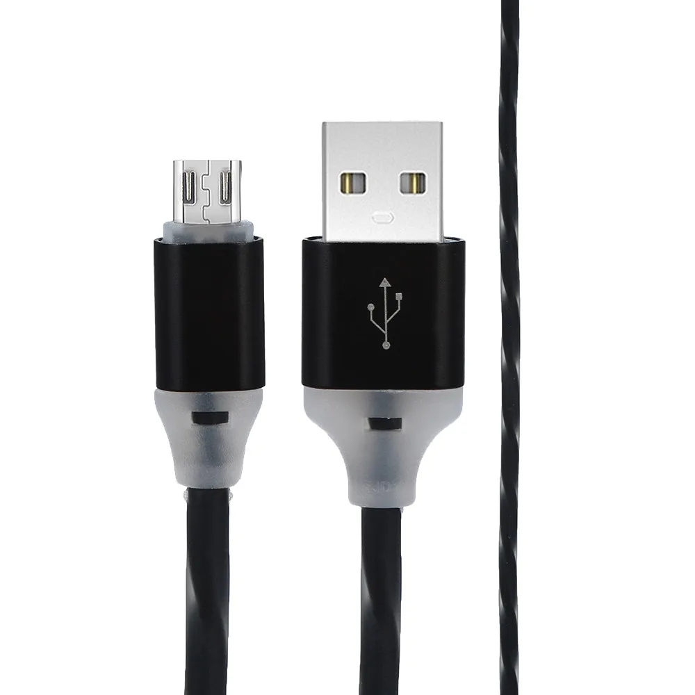 Мини USB Кабельное освещение провод Micro USB для светодиодный световой зарядное устройство кабель для передачи данных для телефонов на базе Android с Bluetooth