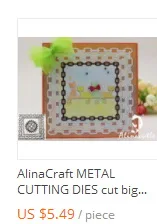 Высечки металла высечки Лук Бабочка alinaccraft DIY Скрапбукинг альбом бумажное ремесло ручной работы карты трафарет художественный резак штампы