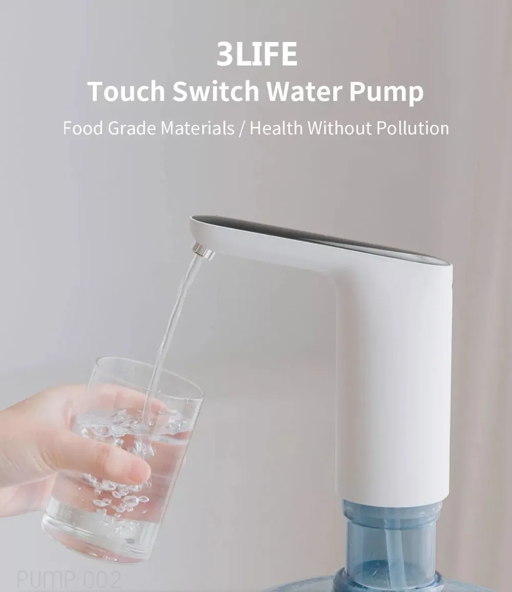 Оригинальный XIAOMI Mijia 3LIFE USB мини автоматический сенсорный выключатель водяной