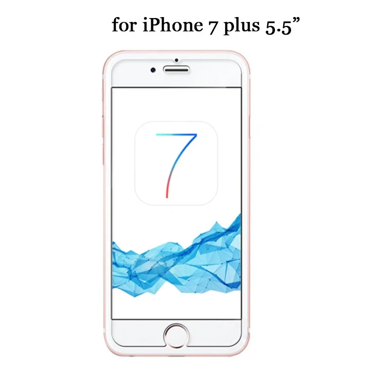 Закаленное стекло 9H для iphone 4s 5 5s 5c SE 6 6s plus 7 plus защитный кожух для экрана пленка Передняя Крышка корпуса+ чистые комплекты