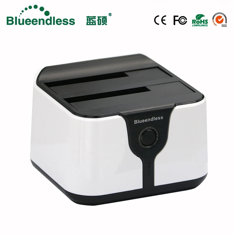 Чехол для 2 Bay чехол Hd Externo Hdd 5 &quotSata Usb 3 0 Clone Dock 5&quot Usb3.0 жесткого диска чтения/хранения|clone hdd|hdd 2sata to usb 3.0 |