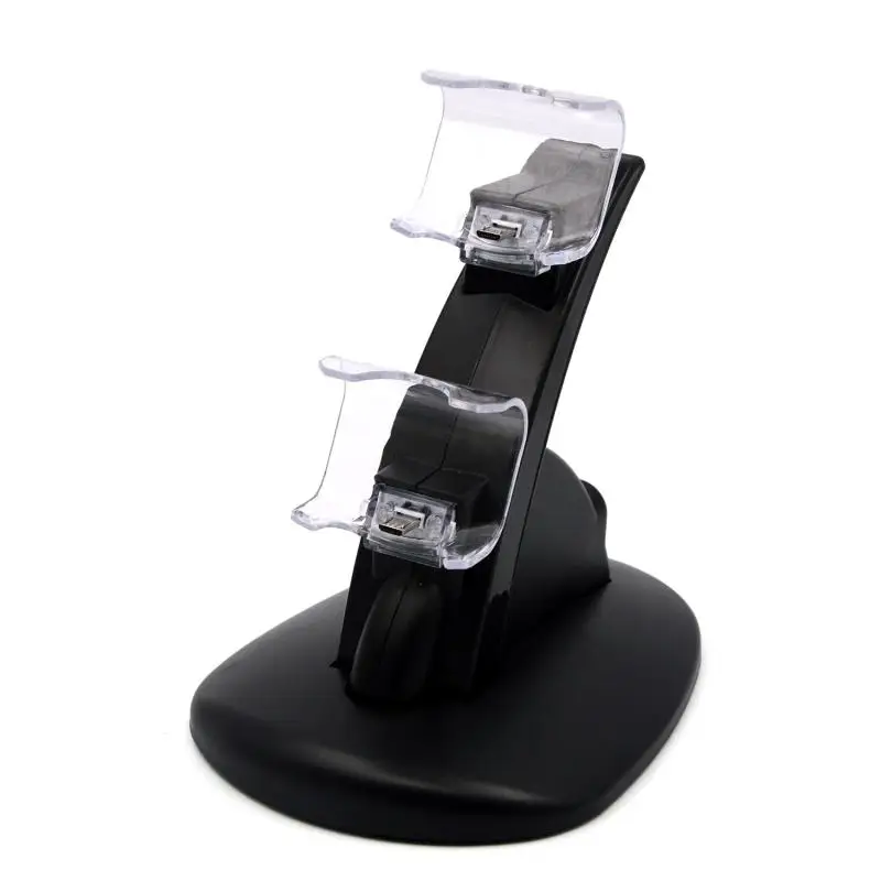 

Besegad Dual Controller USB Charger Desktop Charging Dock Station Stand for PlayStation 4 PS 4 Play Station PS4 Game Accessories