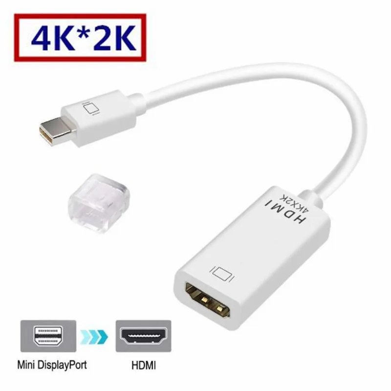 

Hot Sale 4K*2K High Resolution Mini DP DisplayPort to HDMI Female Adapter for Apple MacBook Pro Air MAC Laptop