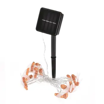 

Bee String Lights Led Outdoor Solar Power LEDs Strings Waterproof Garden Decorative Lights Patio Fence Gazebo Summer Night Light