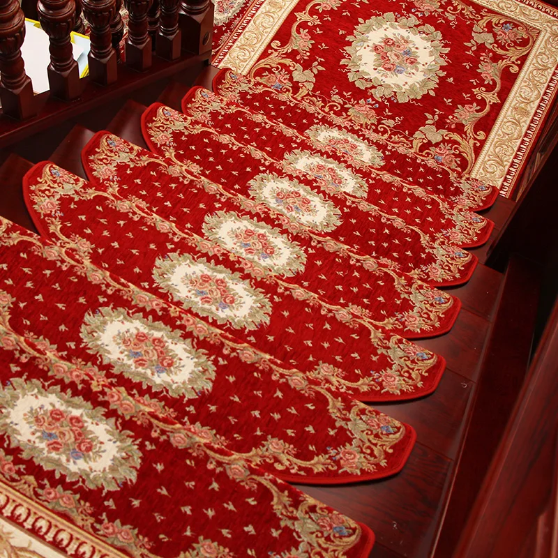 Beibehang ступенька для лестницы коврик из цельного дерева нескользящий лестничный коврик без клея самоклеящийся бытовой ступенька коврик простой современный лестничный ковер