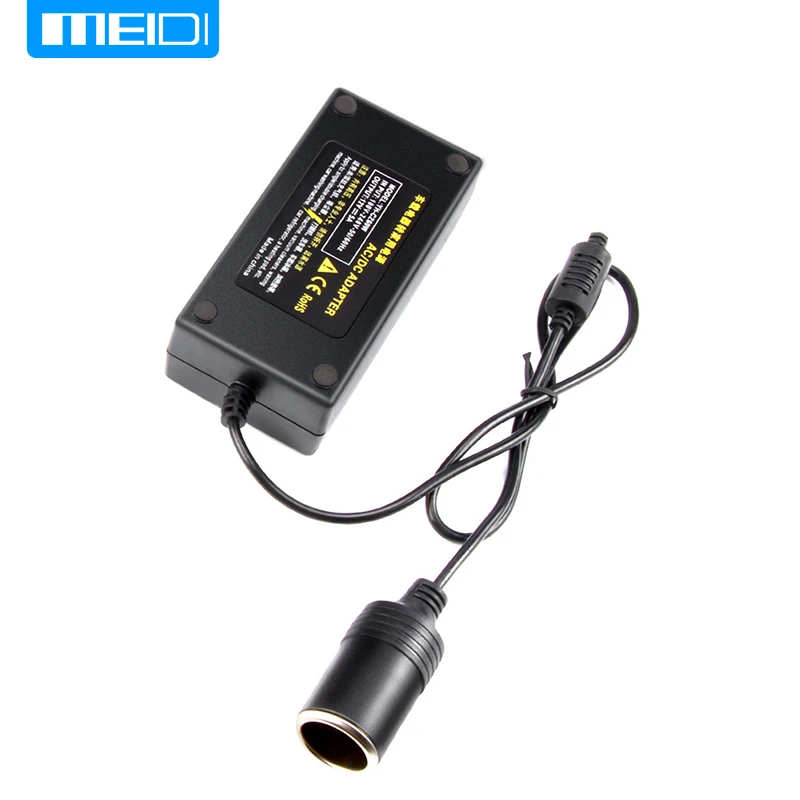 MEIDI автомобильное зарядное устройство адаптер прикуриватель инвертор 220 В до 12 В преобразователь напряжения с портом прикуривателя