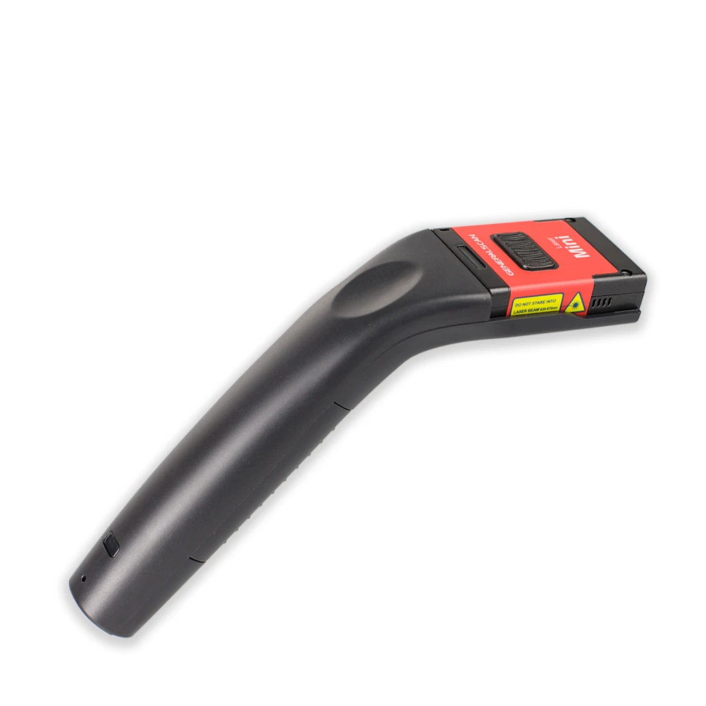 Generalscan GS M100BT-HP 1D الليزر البسيطة BT 4.0 الباركود ماسحة مجهزة يده قبضة HG135 جيب الباركود ماسحة