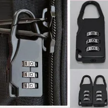3 Digit Dial Combination Code Number Lock Padlock For Luggage Suitcase Drawer Suitcase Security Accessories Supplies Products