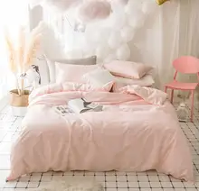Cute letter bedding sets teen kid girl twin full queen king cotton single double home textile