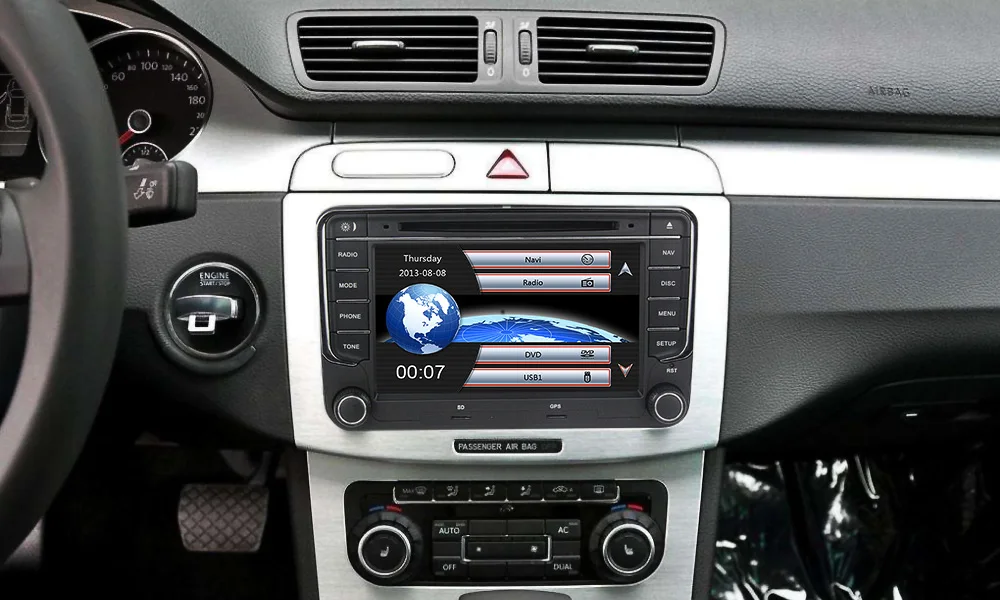 Discount free shipping Original frame  car DVD Player For VW/Volkswagen/SAGITAR/JATTA/POLO/BORA/GOLF V Navigation With GPS BT Radio Maps 5