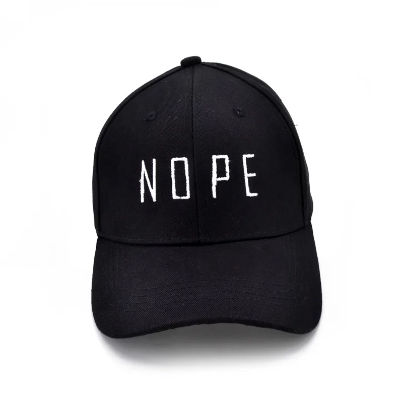 

fashion summer Letter NOPE Baseball cap men women hip-hop sports cap snapback hat
