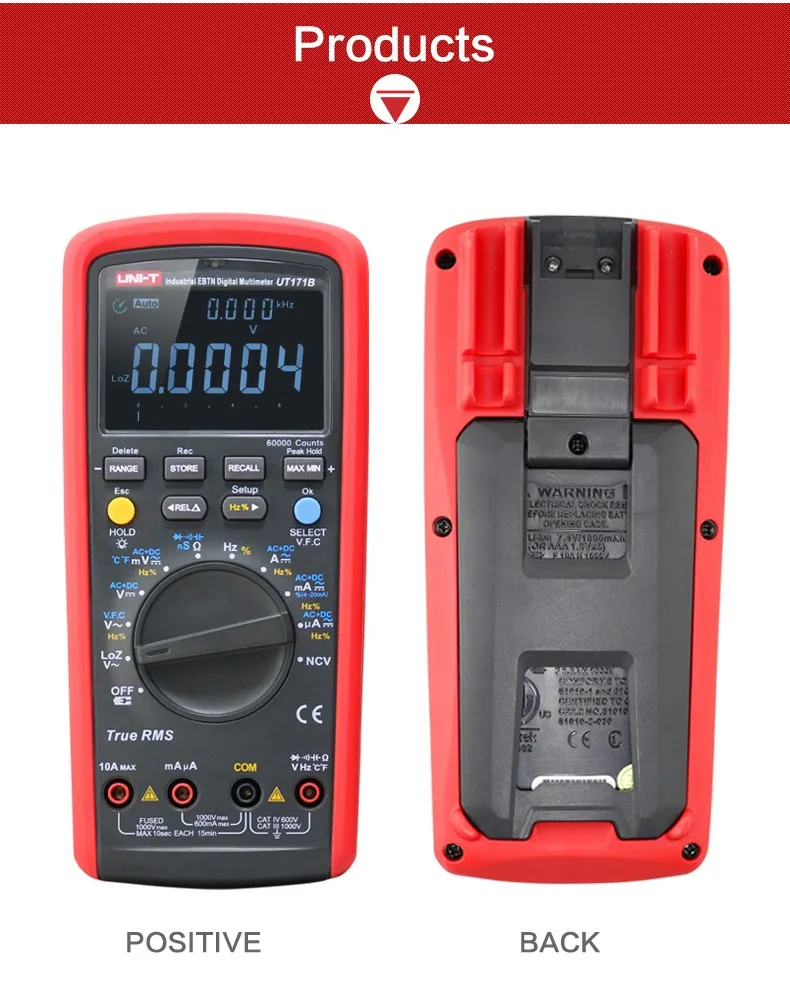 UNI-T UT171B True RMS Digital Multimeters