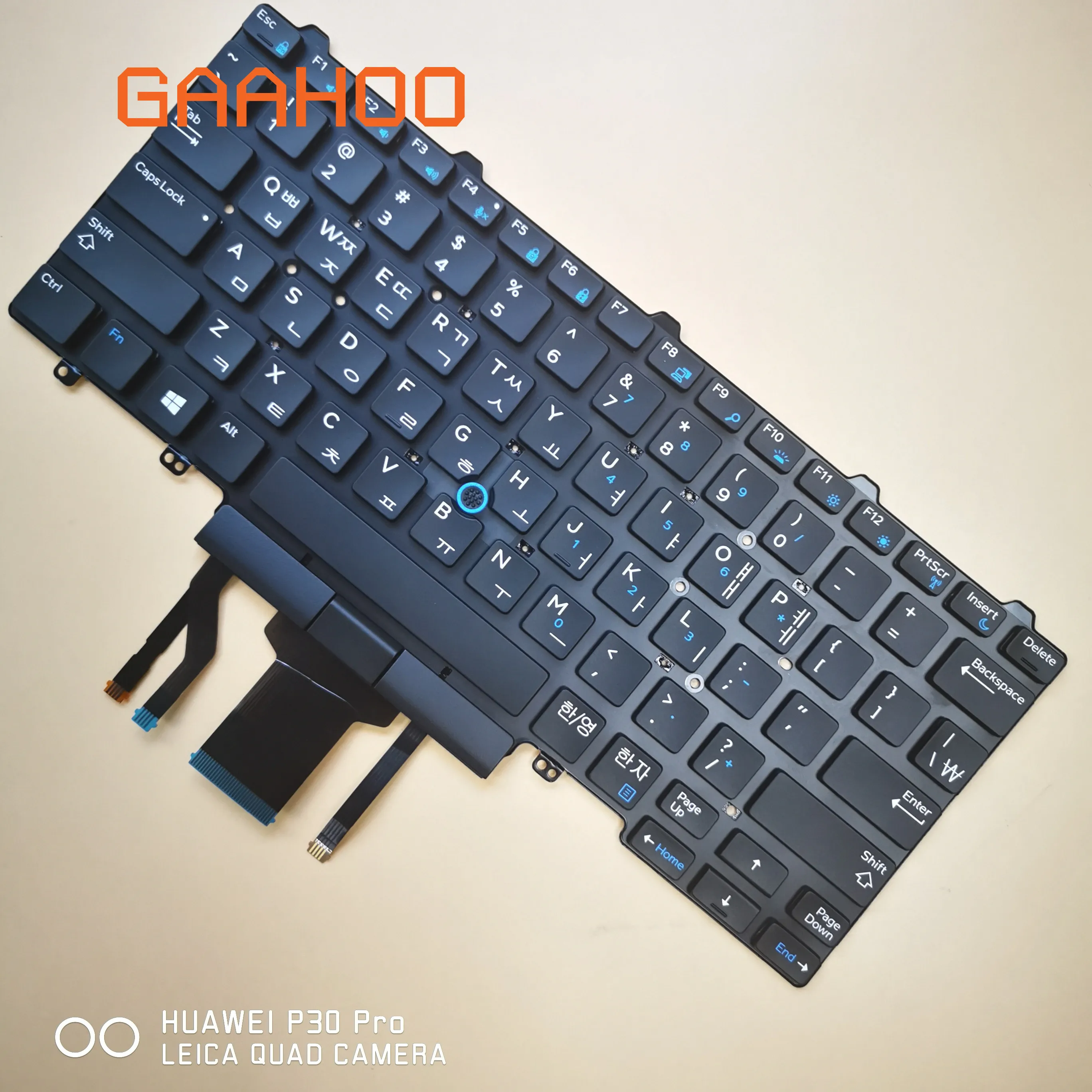 

US-KR laptop BACKLIGHT keyboard for Dell Latitude E5450 E7450 7470 7480 7490 5470 5480 5490 /W backlit Trackpoint