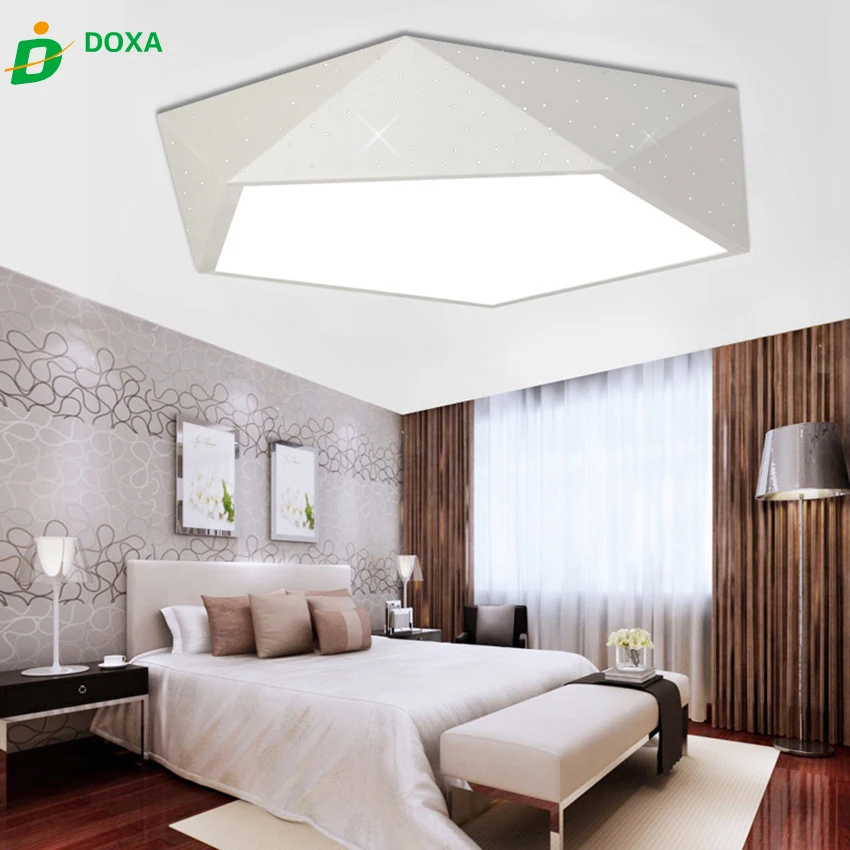 modern dimming LED ceiling lights luminaria iron Ceiling lamp light