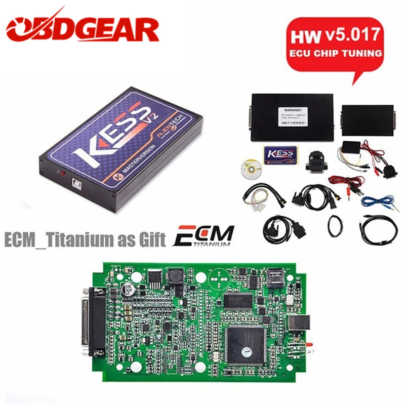 

Good quality OBD2 Manager Tuning Kit KESS V5.017/KESS 4.036 No Tokens Limited KESS V2 5.017 ECU Chip Tunning Kit Programmer