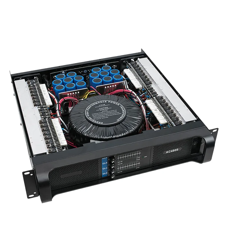 Power amplifier stage power amplifier professional after stage pure power amplifier AC 300 800W 2U Four