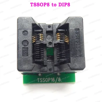

TSSOP8 to DIP8 Programmer Converter Adapter Socket OTS-28-0.65-01 For TL866A TL866CS TL866II Plus Programmer