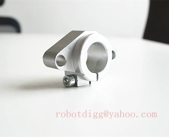 الشحن مجانا 2 قطع SHF20 الأفقي الخطي رود النهاية دعم لجدول cnc shf سلسلة السكة رمح