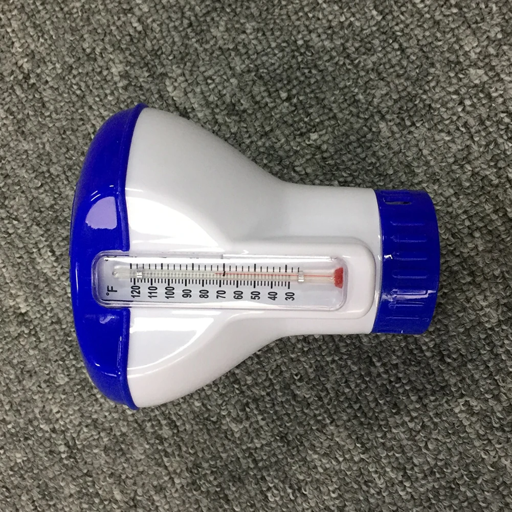 

8 Inch Floating Pills Floating Pool Applicator For Swimming Pools Floating Pills Automation Chlorine Dispenser with Thermometer