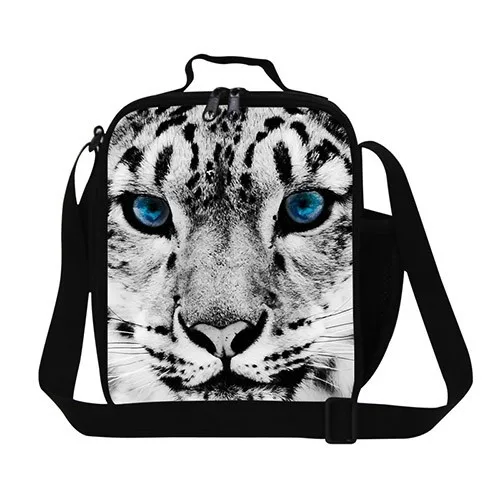 Таме Тигр небольшой охладитель сумки для подростков мальчиков дети животных Printedinsulated мешок для пикника крутая сумка с охладителем сумка для детей