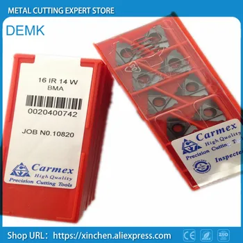 

Knife 16IR 14W BMA thread cutting external turning tool CNC carbide cutting blade SNR turret for Carmel 10PCS