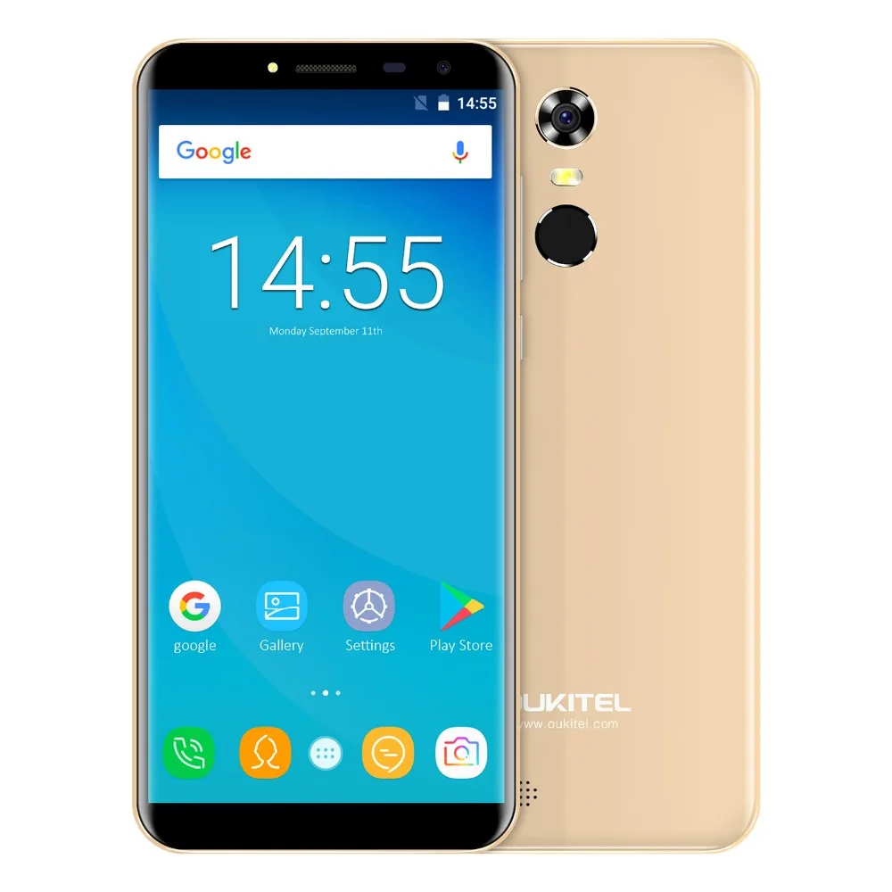 Oukitel C8 5 &quot18:9 Бесконечность Дисплей Android 7 0 MTK6580A 4 ядра смартфон 2G Оперативная