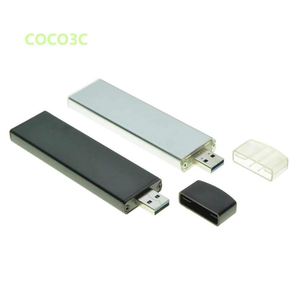 USB 3.0 to NGFF M.2SSD External Drive Enclosure Adapter Case Cover Box Converter