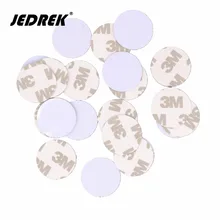 100 шт 125 кГц RFID наклейки-монетки EM4100 TK4100 водостойкая самоклеящаяся этикетка бесконтактная смарт-карта для контроля доступа отслеживающая машина