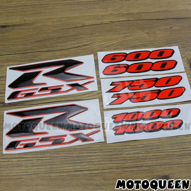 

Motorcycle Reflective Stickers Raise Label Emblem Fairing Decals For SUZUKI R 600 750 1000 K1 K2 K3 K4 K5 K6 K7 K8 K9
