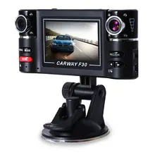 F30 HD Dual Lens Camera 2.7 inch Car DVR Camera Night Vision DVRs Windshield Driving G-sensor Video Recorder Rear View Dash Cam