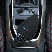Животное кожаный чехол для ключей для BMW X5 X1 M1 GT F20 F10 F30 520 525 520I E34 E46 E60 E90 в случае удаленности автомобиля цепочка с ракушкой брелок Keybag