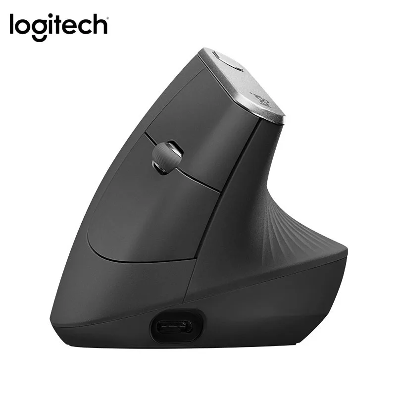 Оригинальная Вертикальная мышь logitech MX эргономичная лазерная Bluetooth и перезаряжаемая мышь Unifying 400-4000 dpi