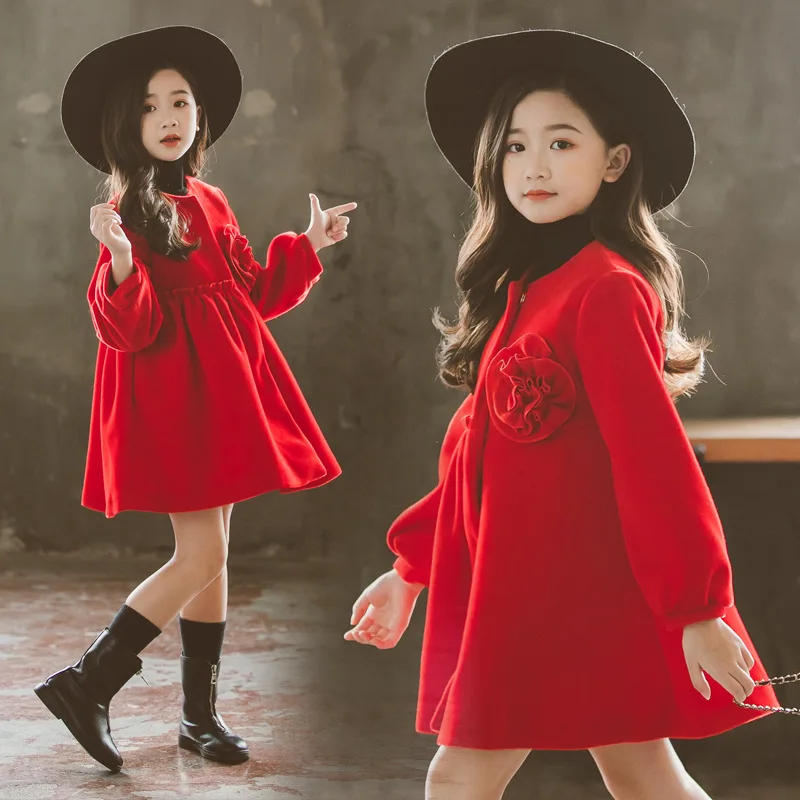 Windbreaker Jackets For Girls 2018 Winter New Fashion Trench Coat For Kids Long Coat Children Girl Korean Style Dress Outwear 12 Windbreaker Jackets For Girls 2018 Winter New Fashion Trench Coat For Kids Long Coat Children Girl Korean Style Dress Outwear 12