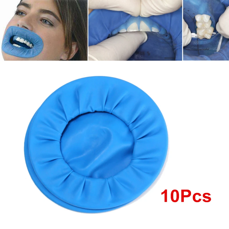 10pcs Rubber Dental Dam Cheek Retractor Opener For Surgery Rubber