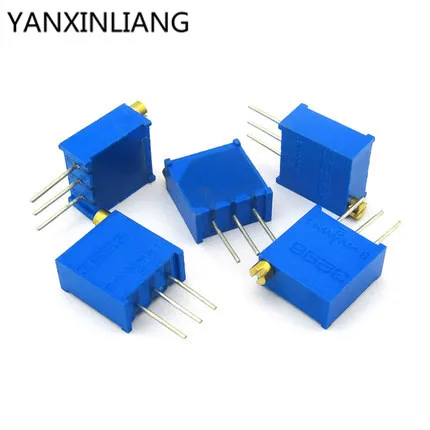 50Pcs Trim Pot Trimmer Potentiometer 3296W-503 3296 W 50K Ohm Ic New lp