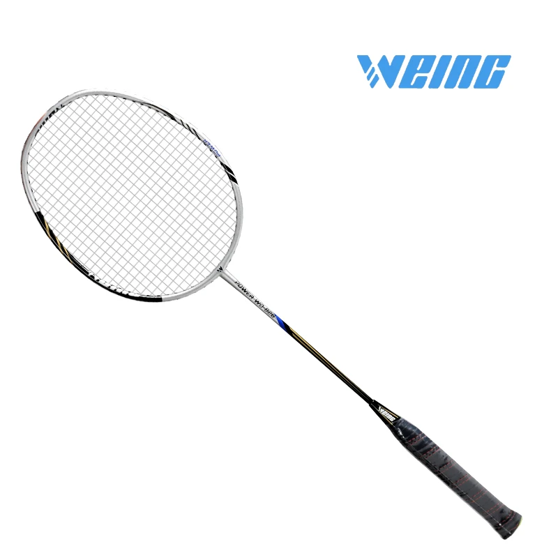 WEING WD-828 الريشة مضرب اللعب المهنية الريشة مضرب السبائك الحديدية واحدة مزدوجة حقيبة التدريب الريشة مضرب الرياضة E