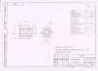 M2 модуль Spurar с 8 зубьями в упаковке 5 шт