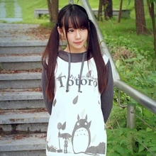 Japón Anime Totoro Cosplay Hoodies Mi Vecino Totoro Hoodie Impresión Lloviendo Día Casual Jerseys