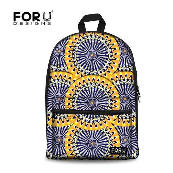FORUDESIGNS, новинка, разноцветный мужской рюкзак с пейсли, полосатый, персональный, школьный рюкзак для подростка, стильный, Холщовый, mochilas - Цвет: C011J3